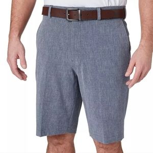 Walter Hagen Men's Perfect 11 Majors Textured Grid 10" Golf Shorts